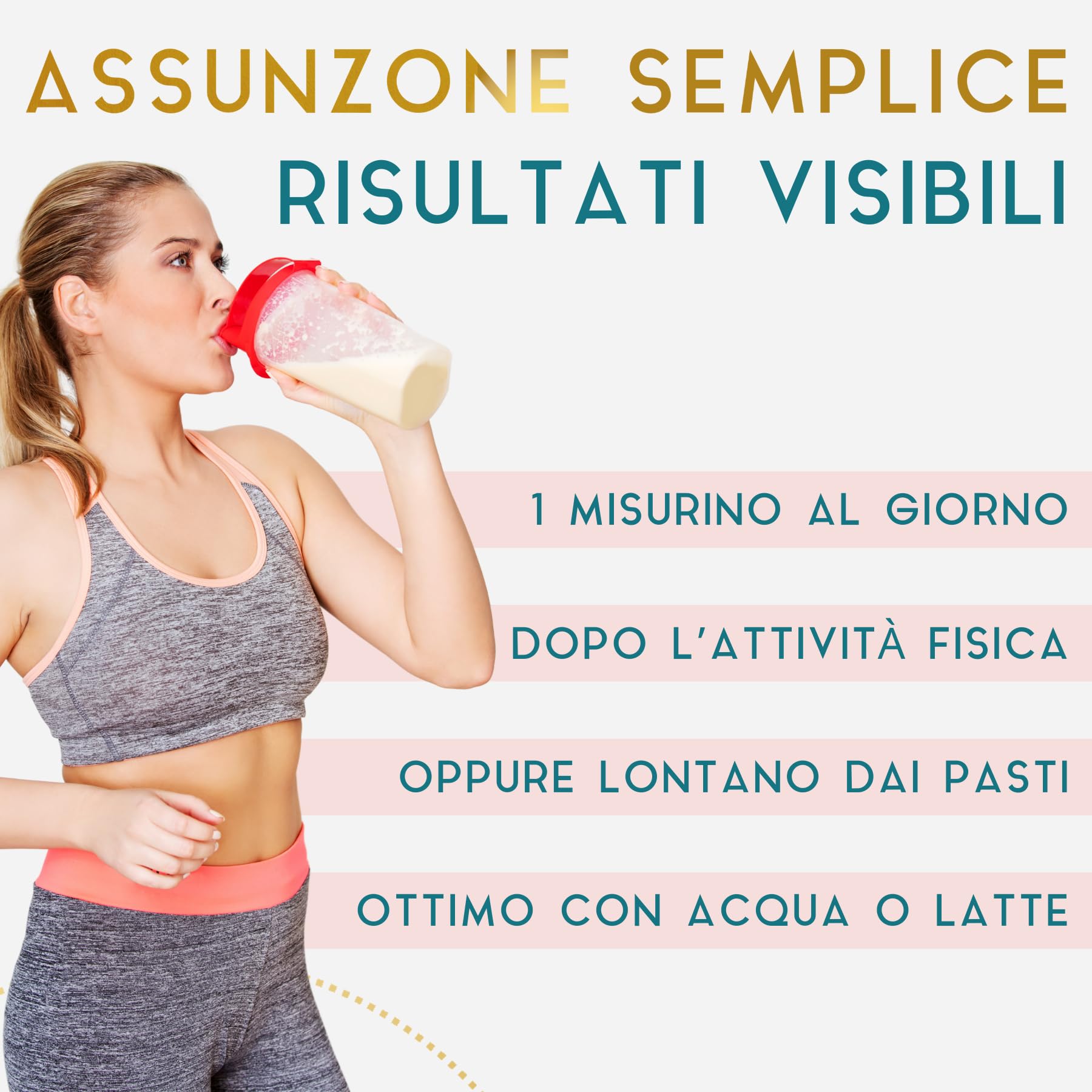 I-PROTEIN Whey Protein, Proteine del Siero del Latte con Peptidi di Collagene Idrolizzato, gusto Cioccolato, Arricchito con Vitamina C, Acido Ialuronico e Biotina