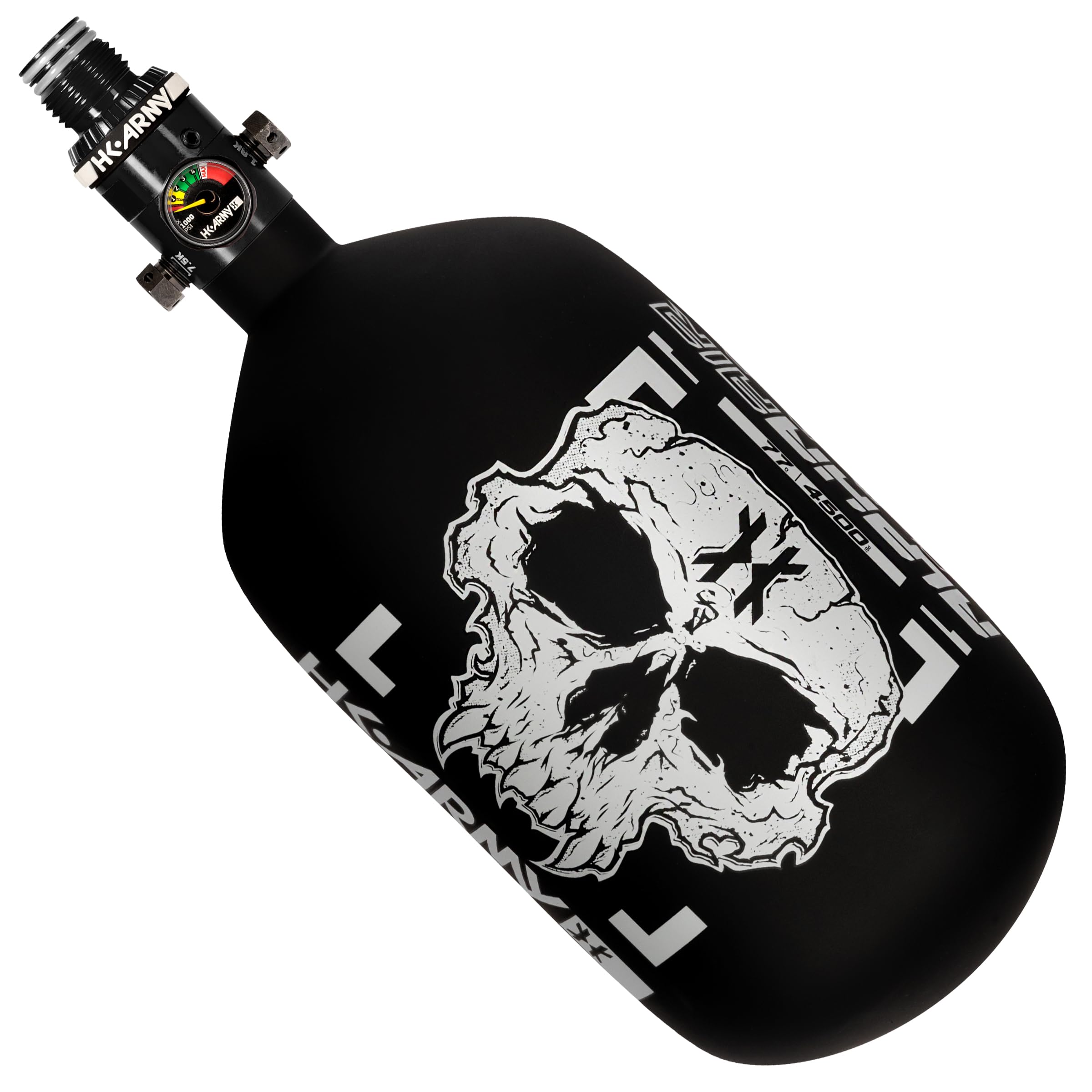 HK Army HPA Paintball Tank - Lightweight Alpha Air Carbon Fiber Compressed Air Tank - 15ci/48ci/68ci/77ci/88ci/99ci - 4500 psi