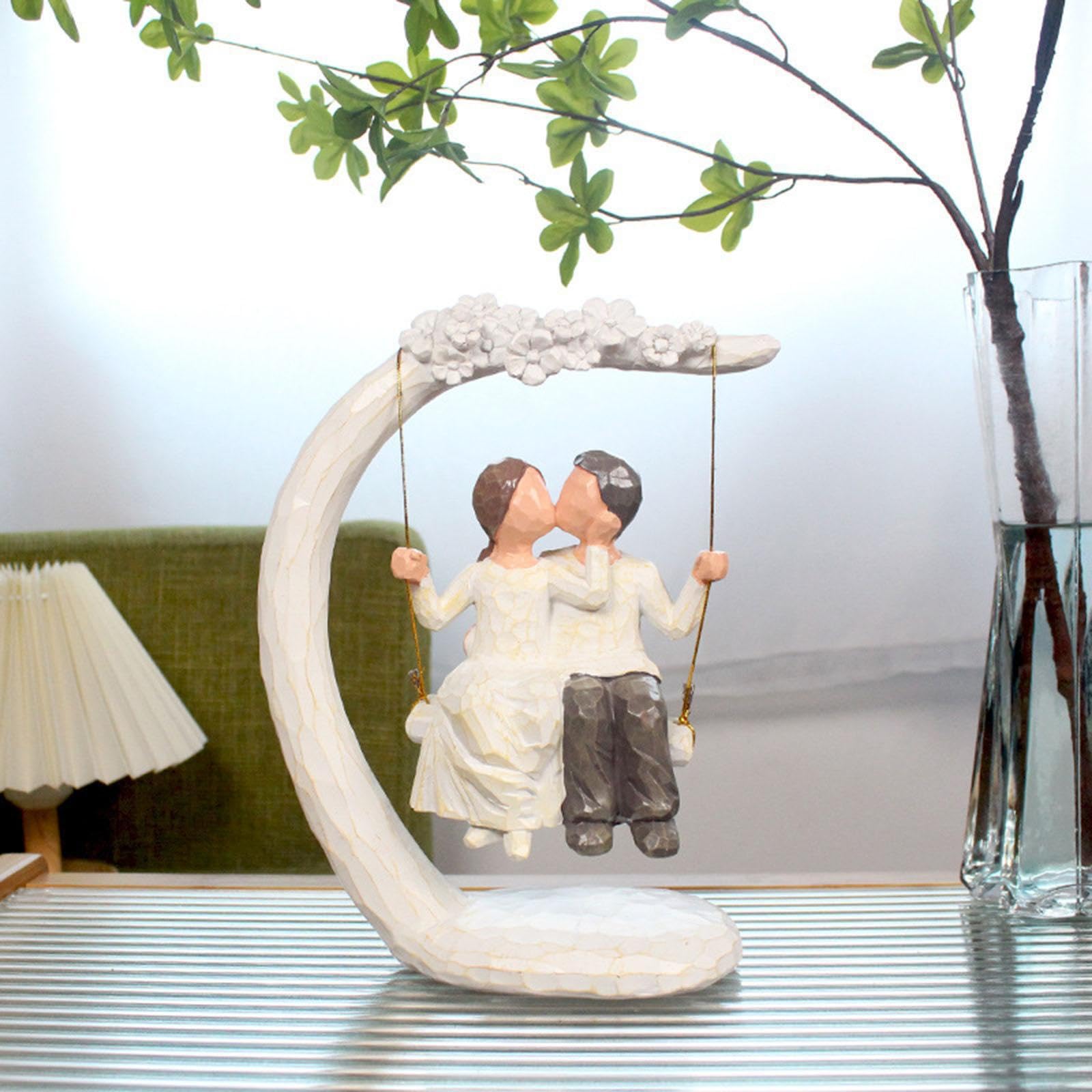Ornamento romantico per amanti, decorazione per casa e ufficio