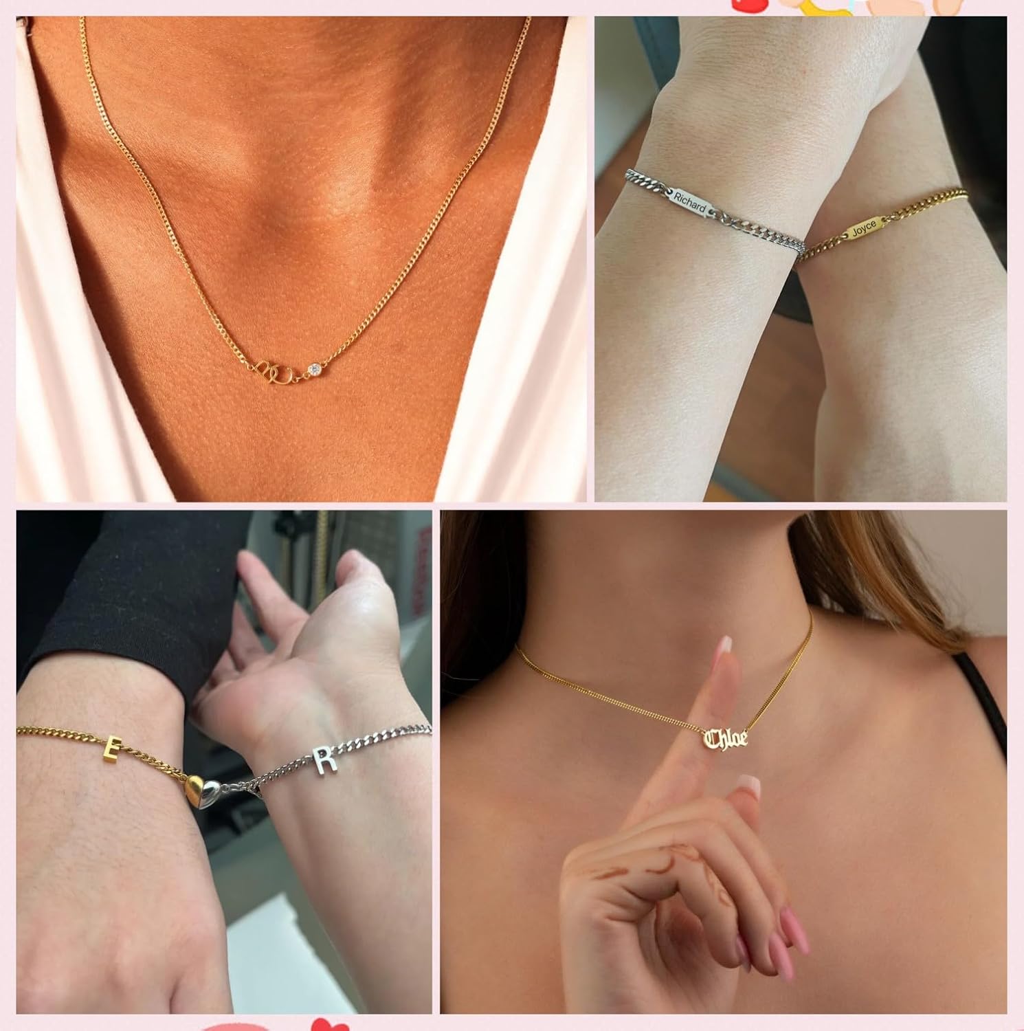 33FT Stainless Steel Cuban Chain Roll 1.5MM Diamond-Cut Curb Link Chains Spool Bulk for Jewelry Making - Image 5