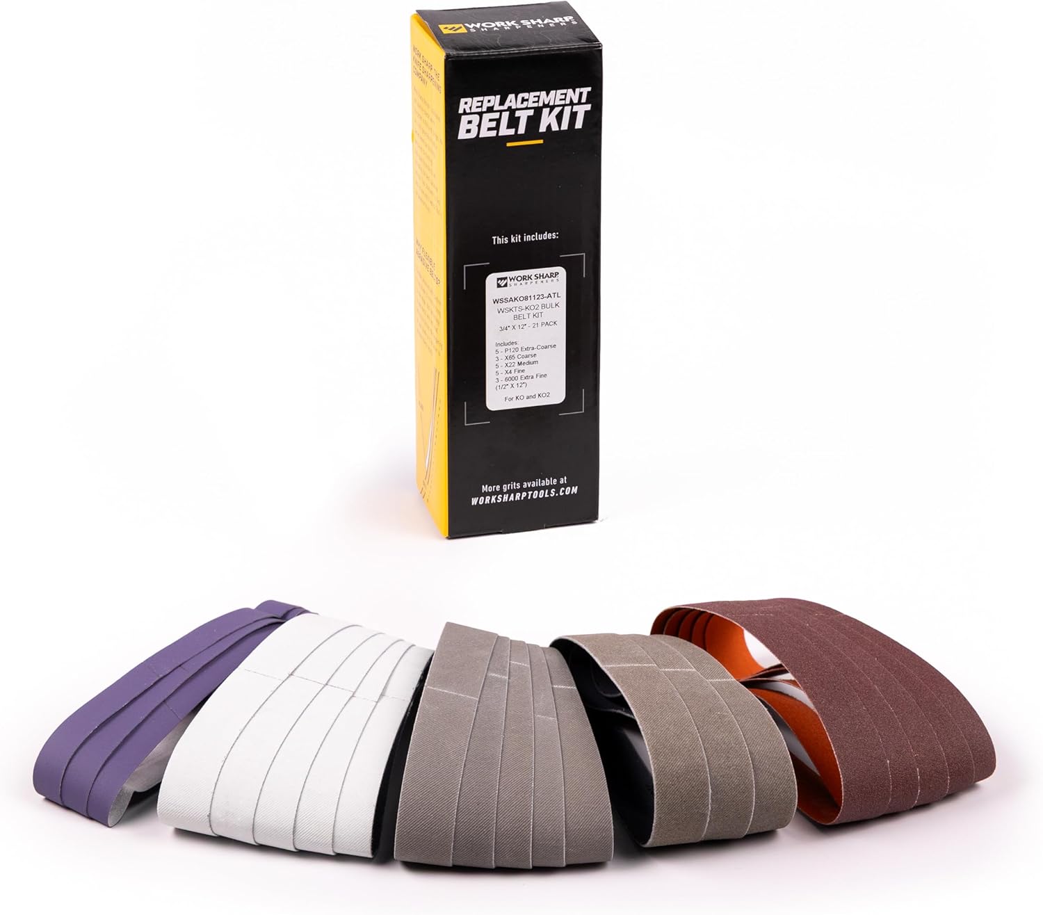 Work Sharp Ken Onion Belt Bundle (21 belts)