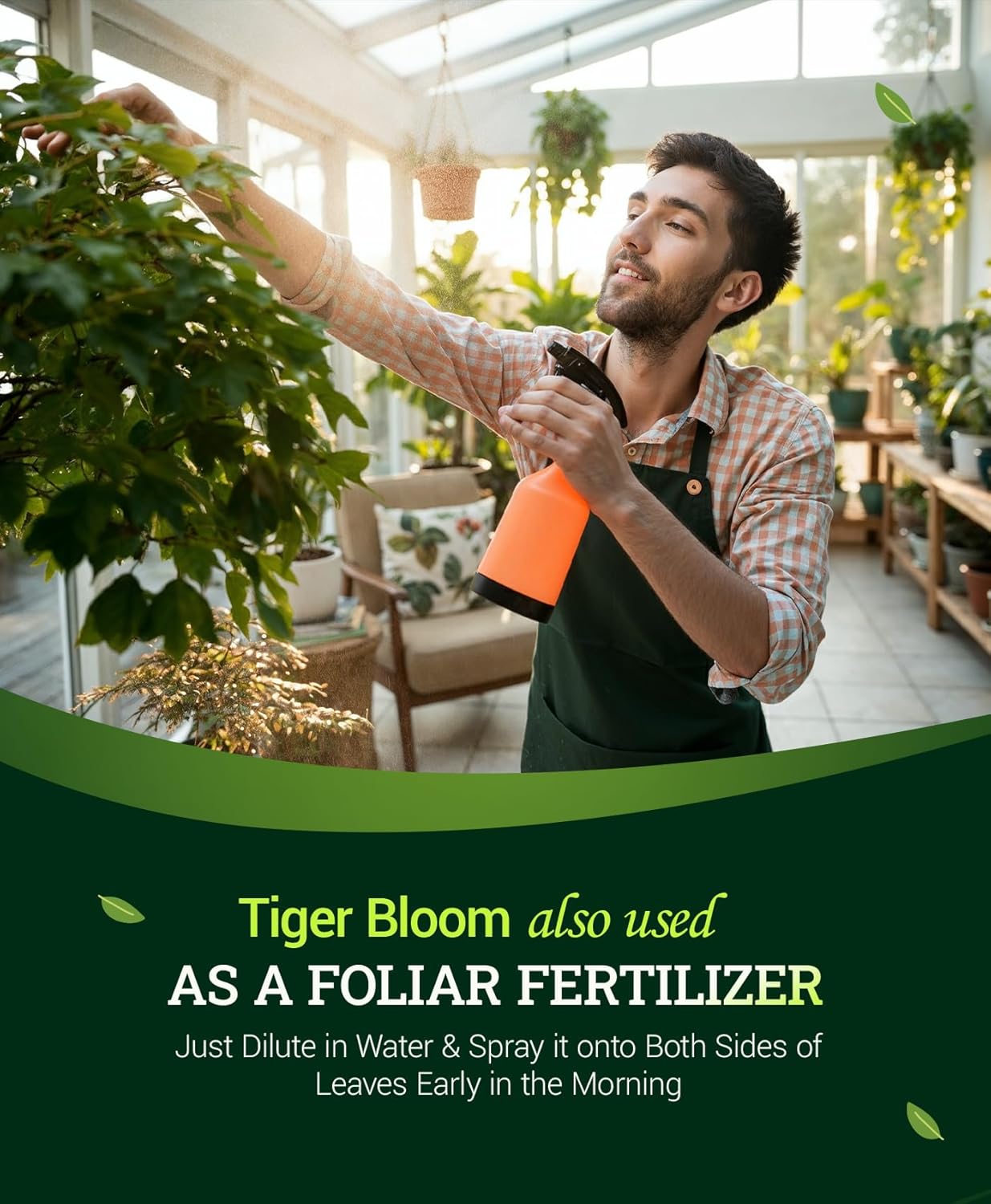 FoxFarm Tiger Bloom Liquid Fertilizer Concentrate - Fast Acting Formula for Vicious Growth with Phosphorus - Encourages Fruit, Flower & Bud Development, NPK 2-8-4 (Quart) - Image 6