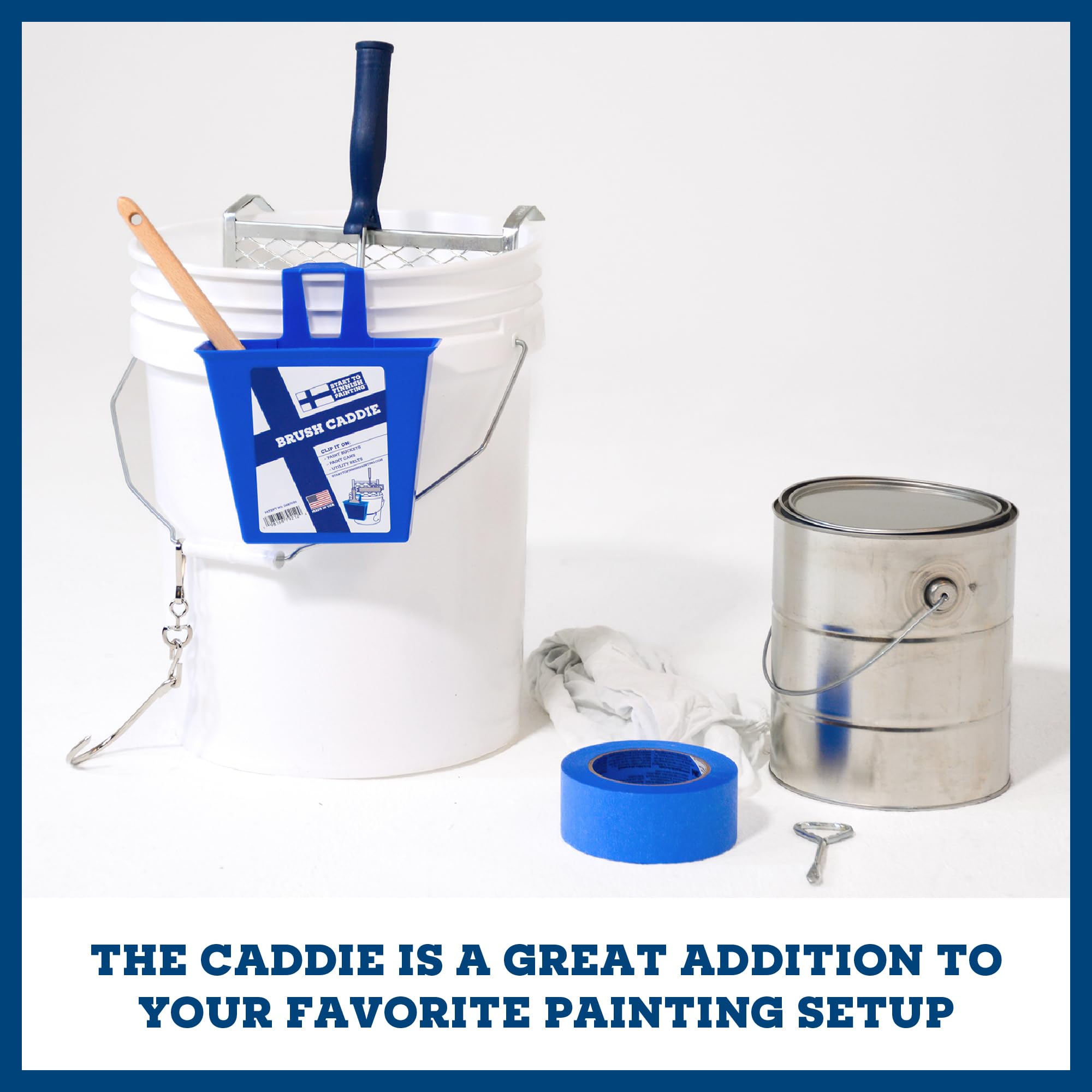 Brush Caddie - Paint Brush Holder - a durable brush caddy to hold your paint brush - Image 2