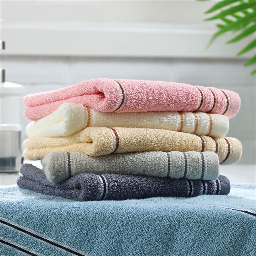 Towel wash Your face Household Cotton Men and Women Adults Bath Soft Water Absorption Lovers Big Towel(C 3PS)