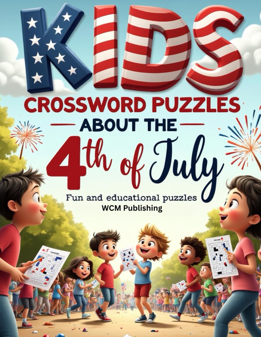 Kids Crossword Puzzles About The 4th of July
