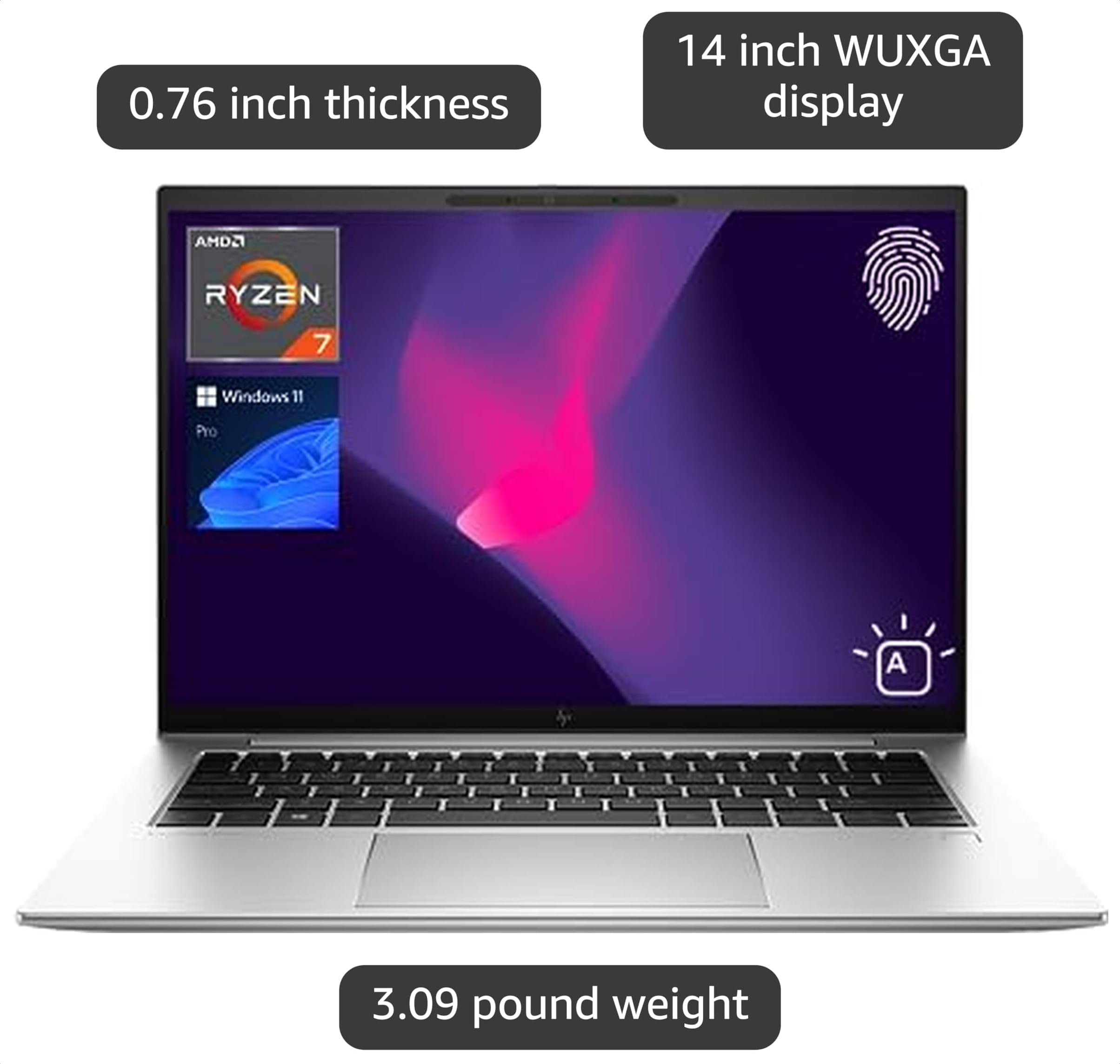 Amazon.com: HP EliteBook 845 G9 Business Laptop, 14