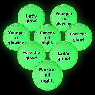 Glow in the Dark Golf Balls