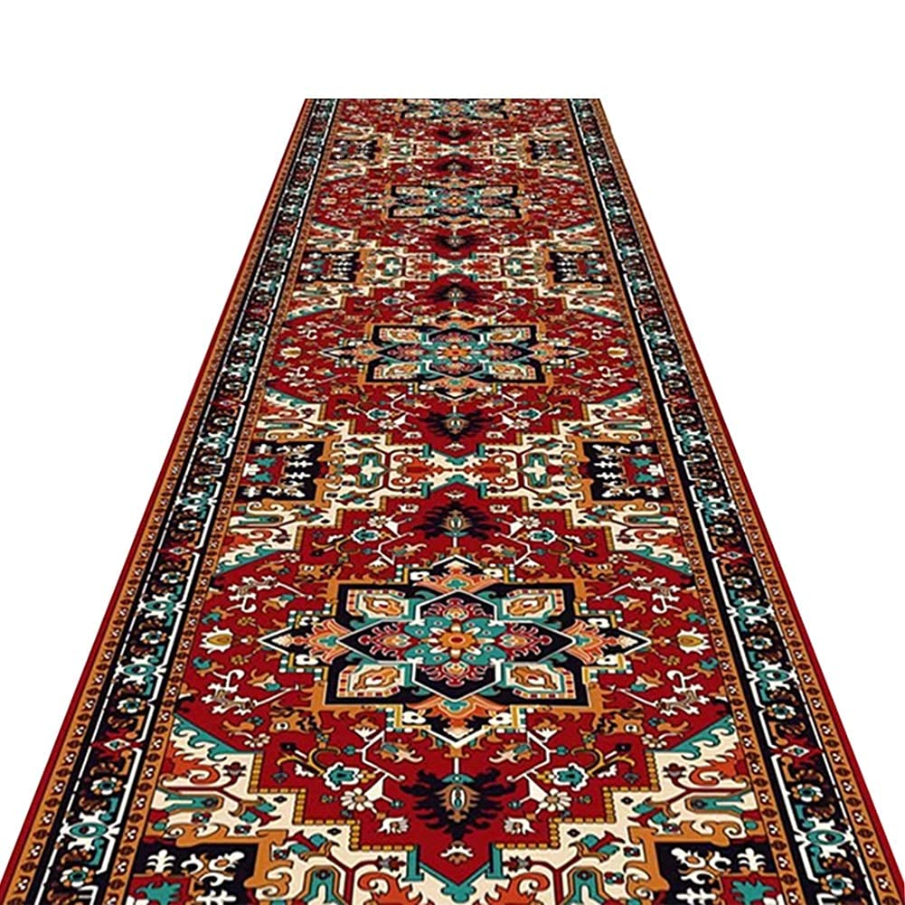 Tapis classique de fleurs haut de gamme doux et durable pour hall et salon