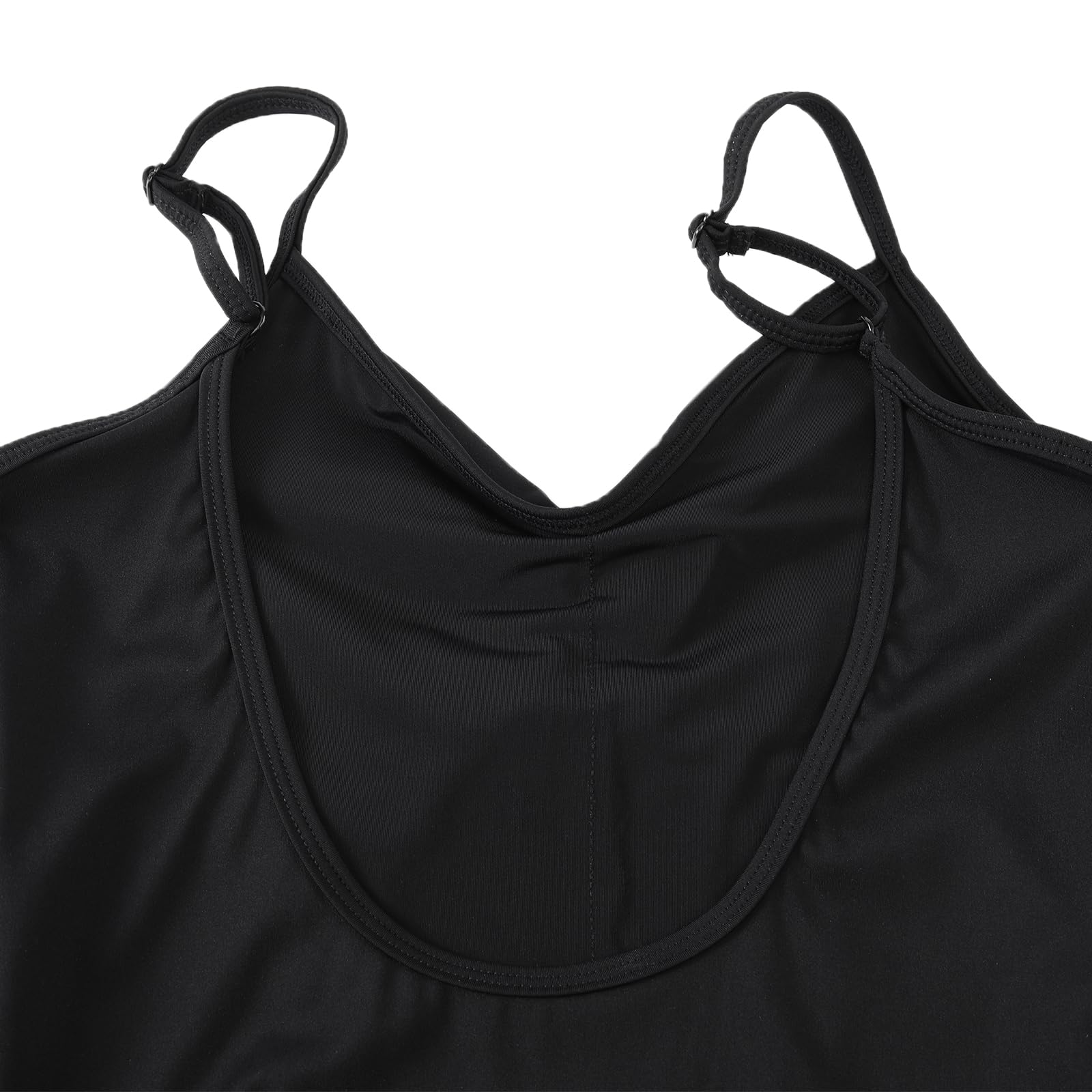 Body Danza Classica Donna con Spalline Regolabili Body Ginnastica Artistica Donna