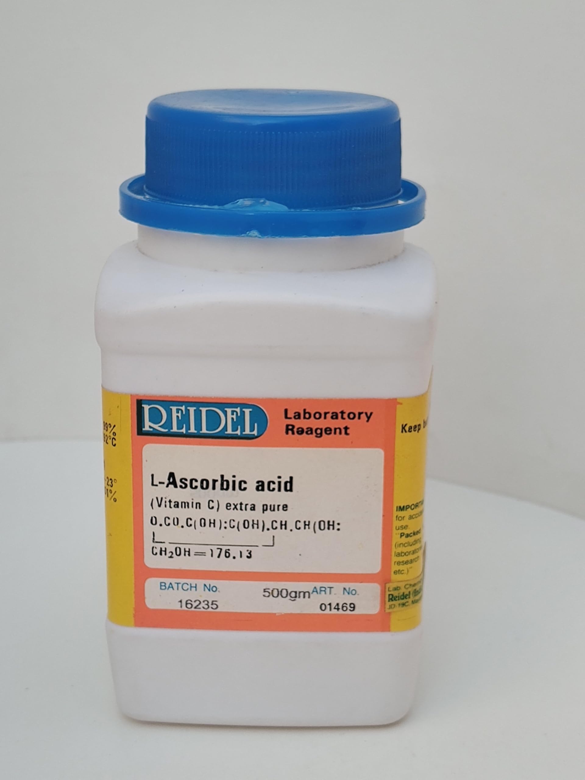L Ascorbic Acid Vitamin C Extra Pure, 5gm, Laboratory Grade-image-7