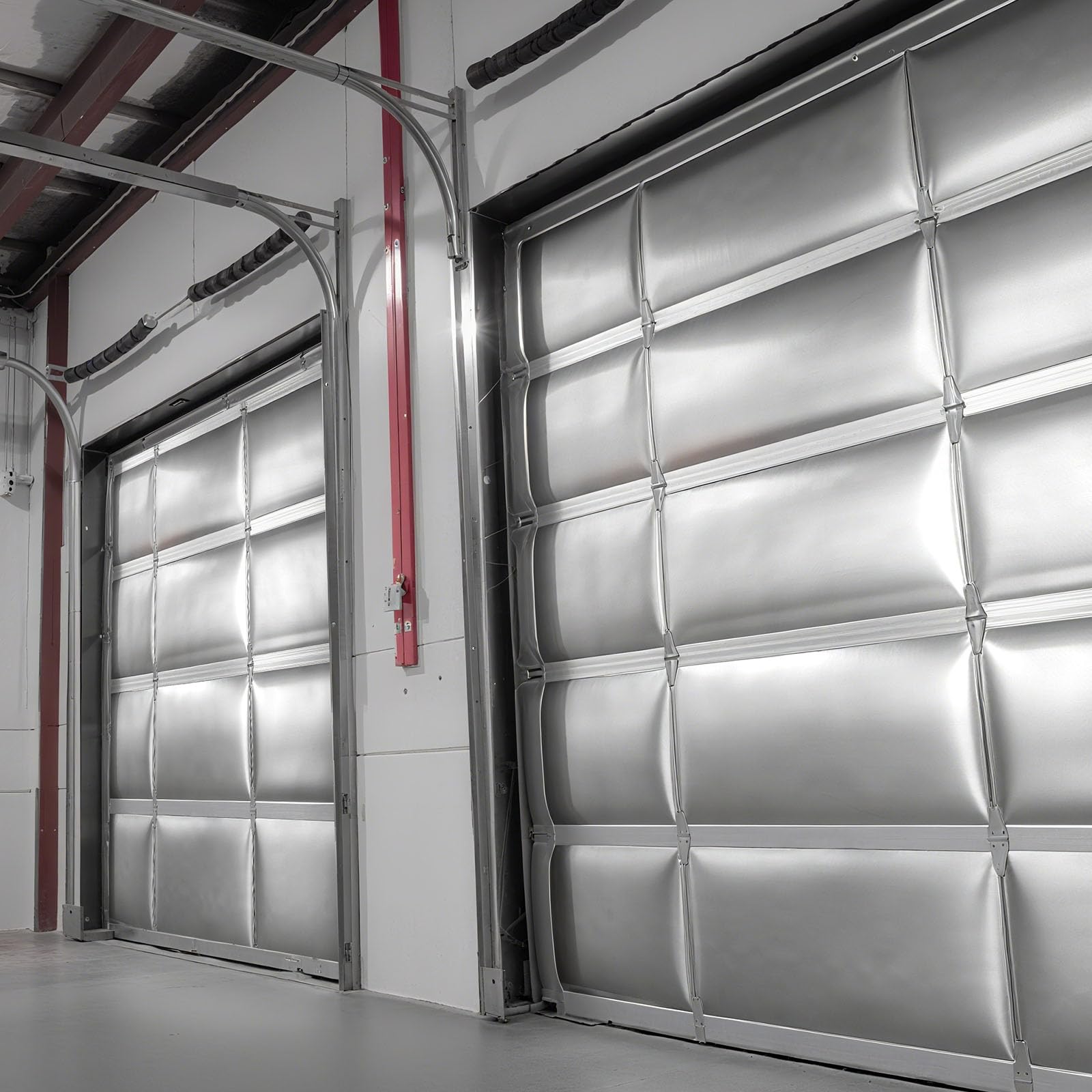 VEVOR Rollo de Aislamiento Reflectante Doble, Barrera Radiante de Tela Tejida sin Perforar, 38,1 x 1,22 m x 0,15 mm, Lámina de Aluminio de Doble Cara, Reflectividad ≥ 95%, para Techos y Ventanas