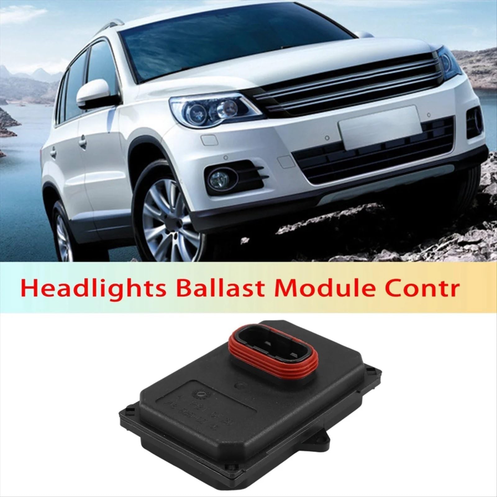 Módulo xenón TMS Compatible con VW para Golf 6 2008 2009 2010 2011 2012 OEM: 7L6941329B 5DF00936815 Unidad Control Módulo Faros Delanteros AFS Automóvil Módulo Controlador Faros Delanteros