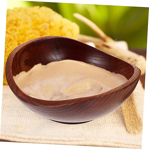 Miniatura 3 de Zerodeko egg bowl wooden ring wooden bowl fruit bowl serving bowls Jujube wood dough wooden fruit serving bowl wooden fruit bowls gourd large wooden
