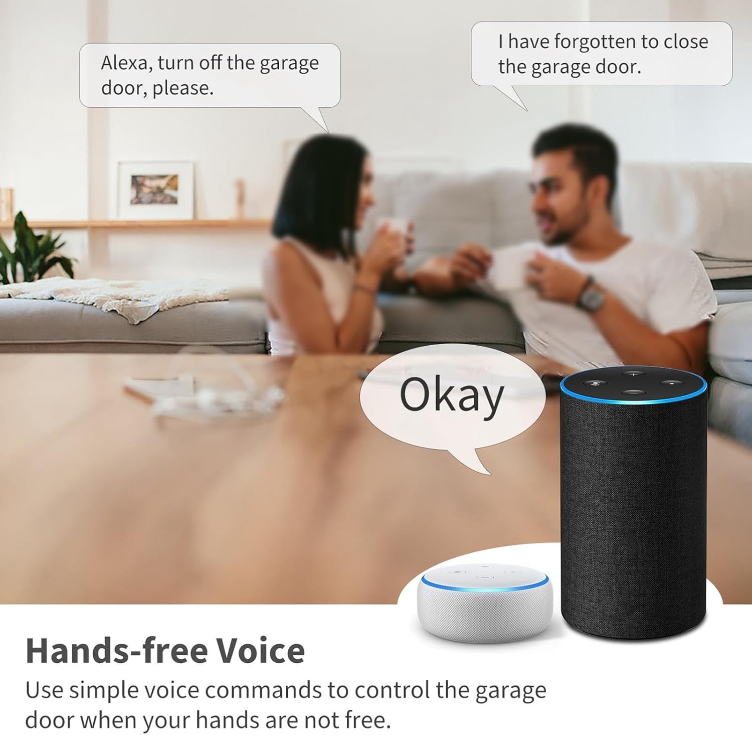 Never be locked out with smart garage opener