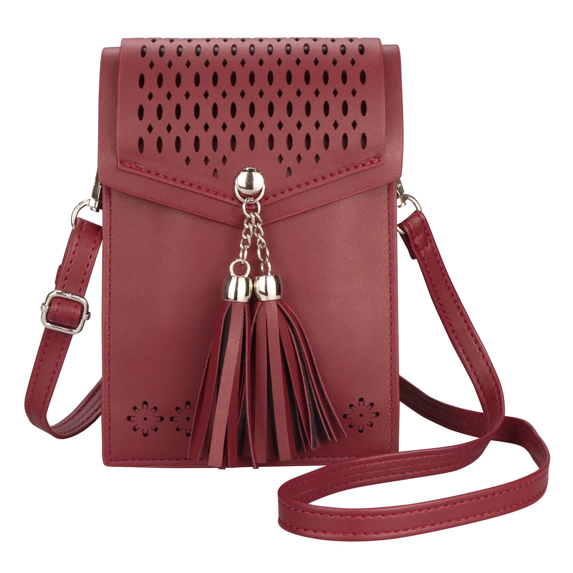 seOSTO Small Crossbody Bags For Women,Tassel Wallet Purse,Gifts For Teenage Girls