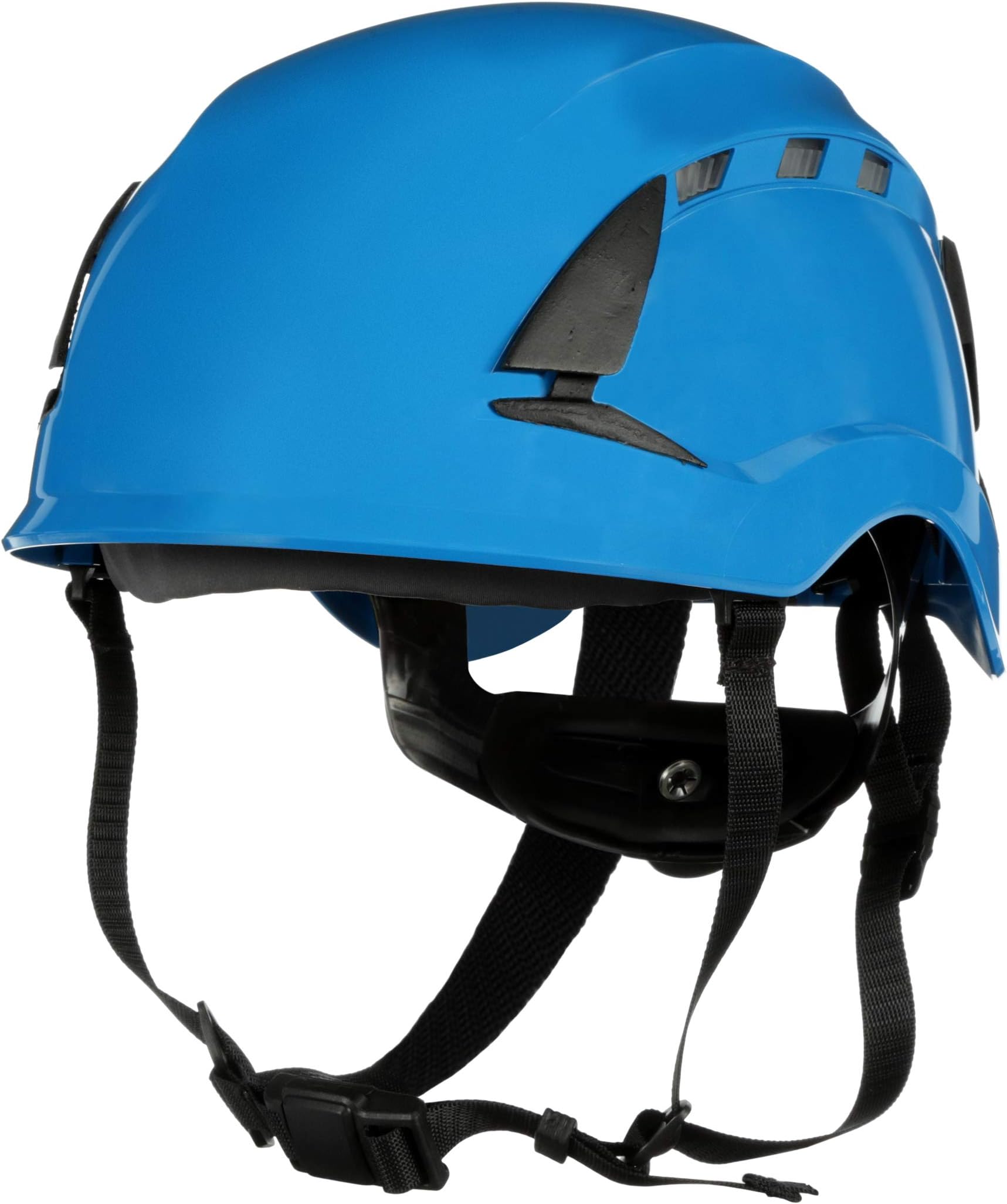 3M SecureFit Safety Helmet - Climbing Style, Construction, Manufacturing, Forestry, Utilities, Work at Height, X5003V-ANSI, Vented, Blue