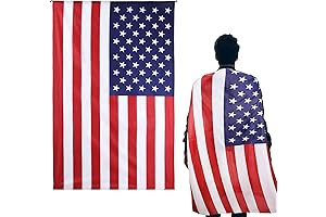 4th of July American Flag Cape: Celebrate Independence in Patriotic Style
