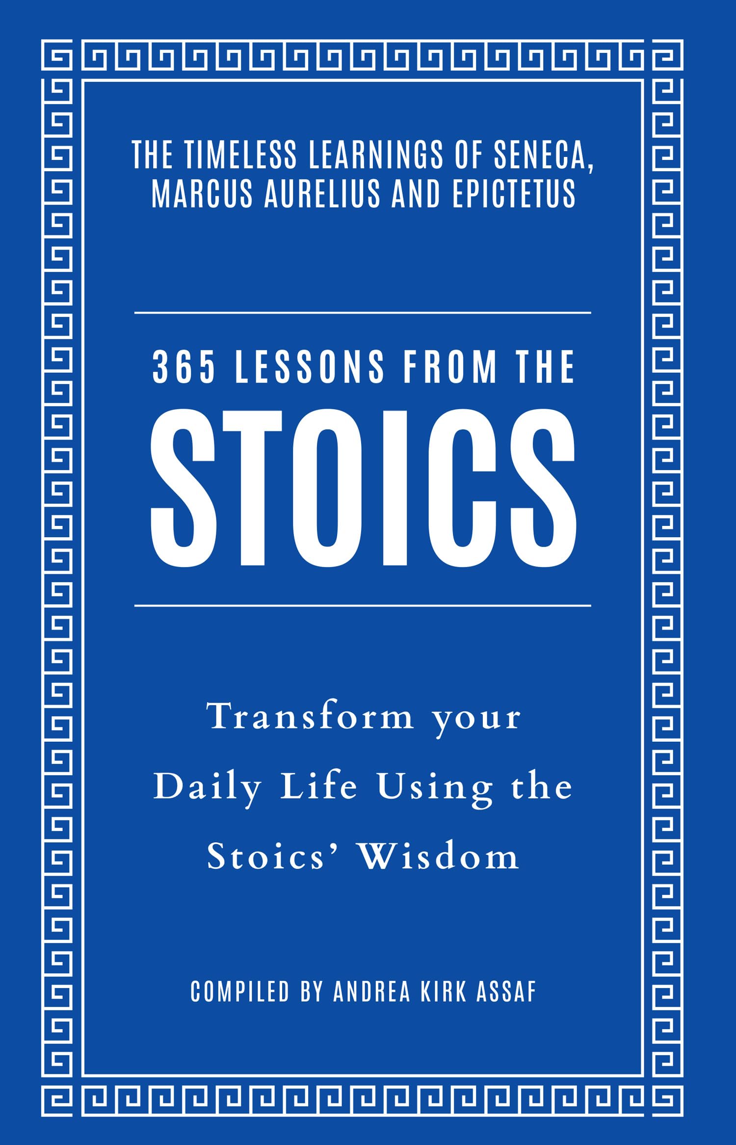 365 Lessons from the Stoics by Andrea Kirk Assaf PAPERBACK 9780008729684
