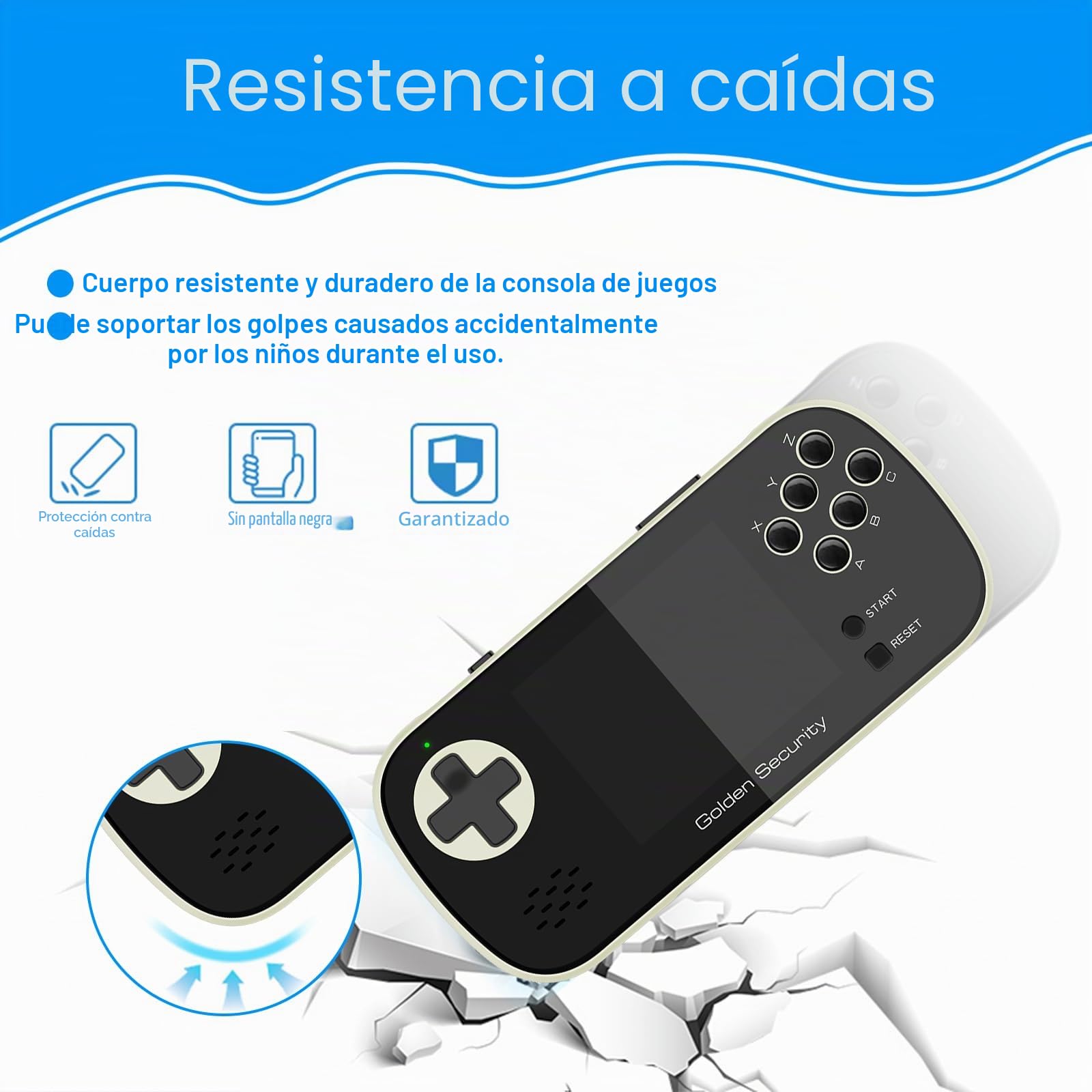 Consola de Juegos Portátil, 156 Juegos, Pantalla de 3.5",Recargable(Blanco) | Mini acrade Machine, 156 HD Clásico Retro Videojuegos, Pantalla LCD a Todo Color de 3.5", Creatividad de Regalos para niños