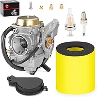 MOTO1988 Carburetor & Air Filter Kit for Suzuki Eiger 400 LT-F400 LT-A400 2x4/4x4 2002-2007 - OEM Replacement