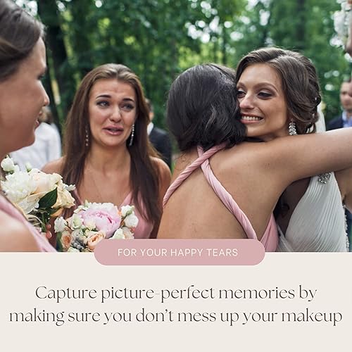 Miniatura 7 de Paquetes de pañuelos de boda para invitados, juego de 20 unidades, para tus lágrimas felices, recuerdos de boda para invitados, papel esmerilado,