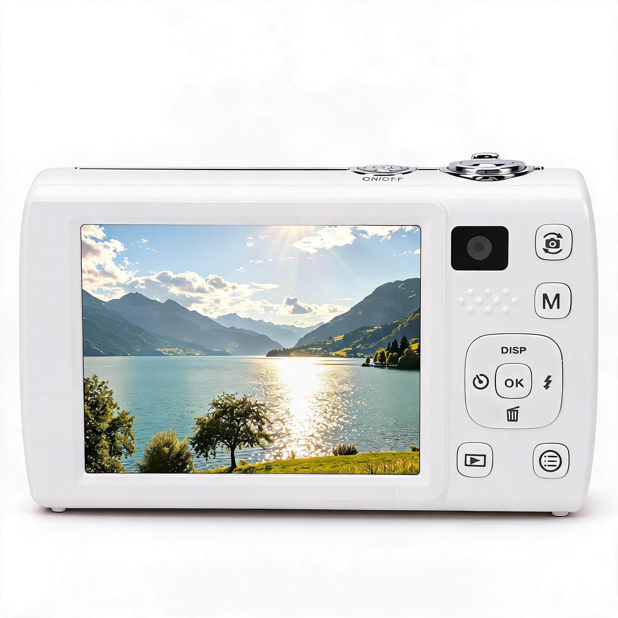 Dpofirs 8K-Digitalkamera, Dual-Objektiv, 88 MP, WiFi, Touchscreen, Autofokus, 16-facher Zoom, Vlogging-Kamera mit Stabilisierung, Blitzlicht, Fülllicht für Selfies, Reisefotografie