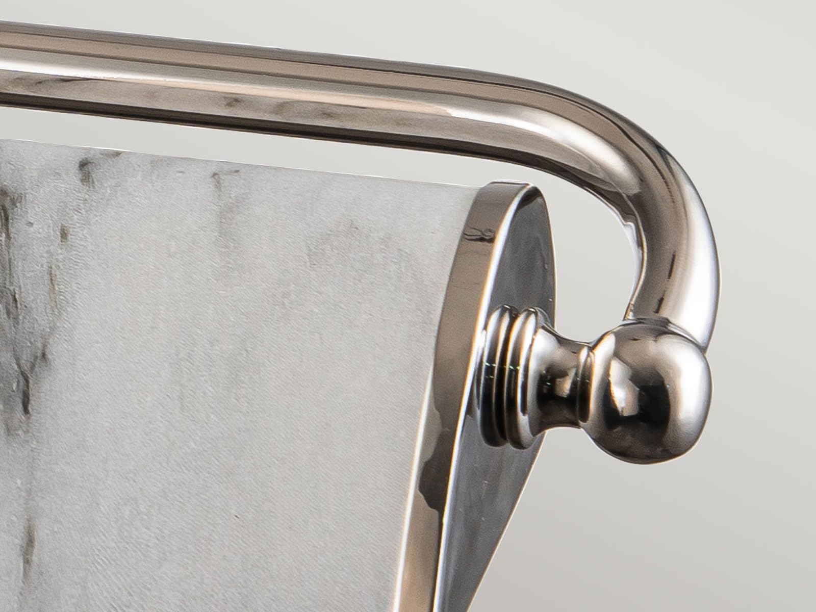 Lámpara de fotos grande en imitación de mármol, ajustable, ancho 70 cm