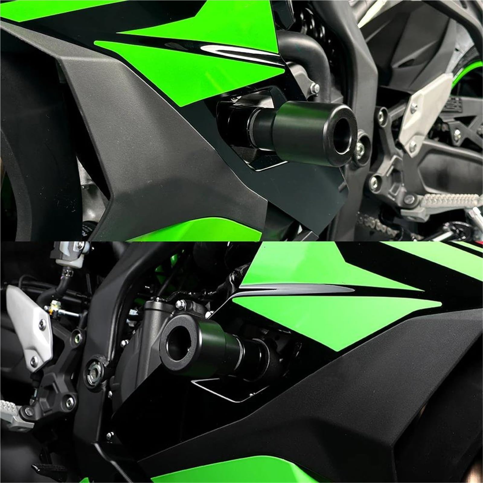 Deslizadores De Motor Y Carenado para Protección contra Caídas, Almohadillas Protectoras para ZX4R, ZX-4R, ZX-4RR, ZX25R para Ninja. Marco Protección contra Caídas