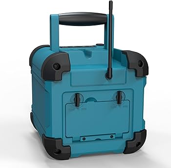 Amazon.co.jp: WINTECH AM/FM 充電対応防水ラジオ【現場ラジオ】GBR