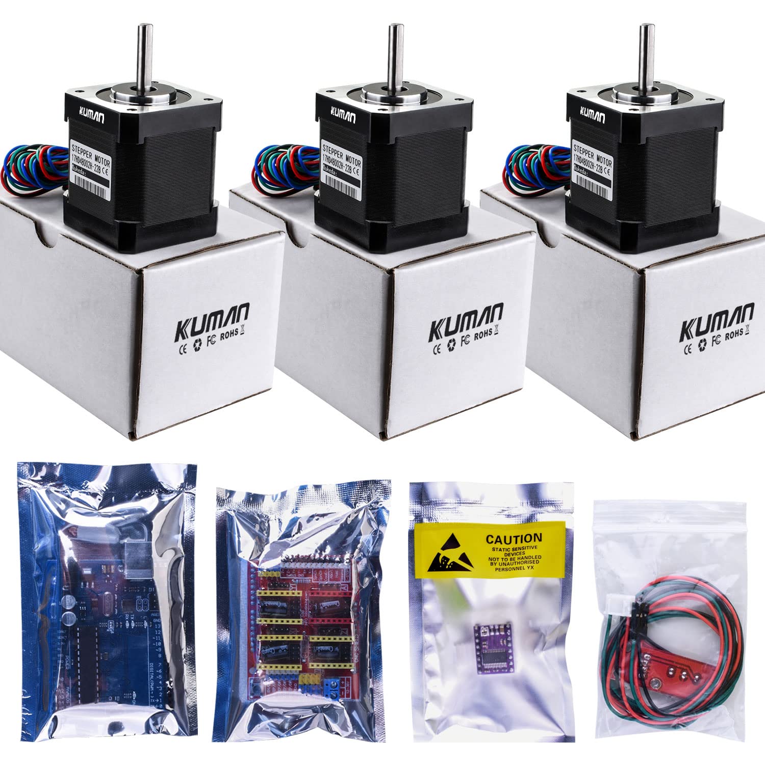 Amazon.co.jp: Kuman 3Dプリンター セット CNCキット R3ボード+