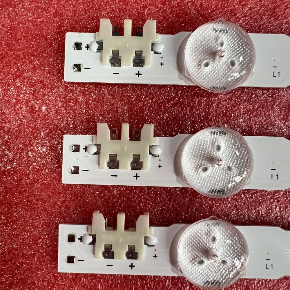 Tira de LED Compatible Fit For Samsung UE32J4100AW UE32H4500AW UE32H4510 UE32H4000 UE32H4500 BN96-35208A 30448A 30445A 30446A LM41-00431A 00041L(3pcs For 1 TV)