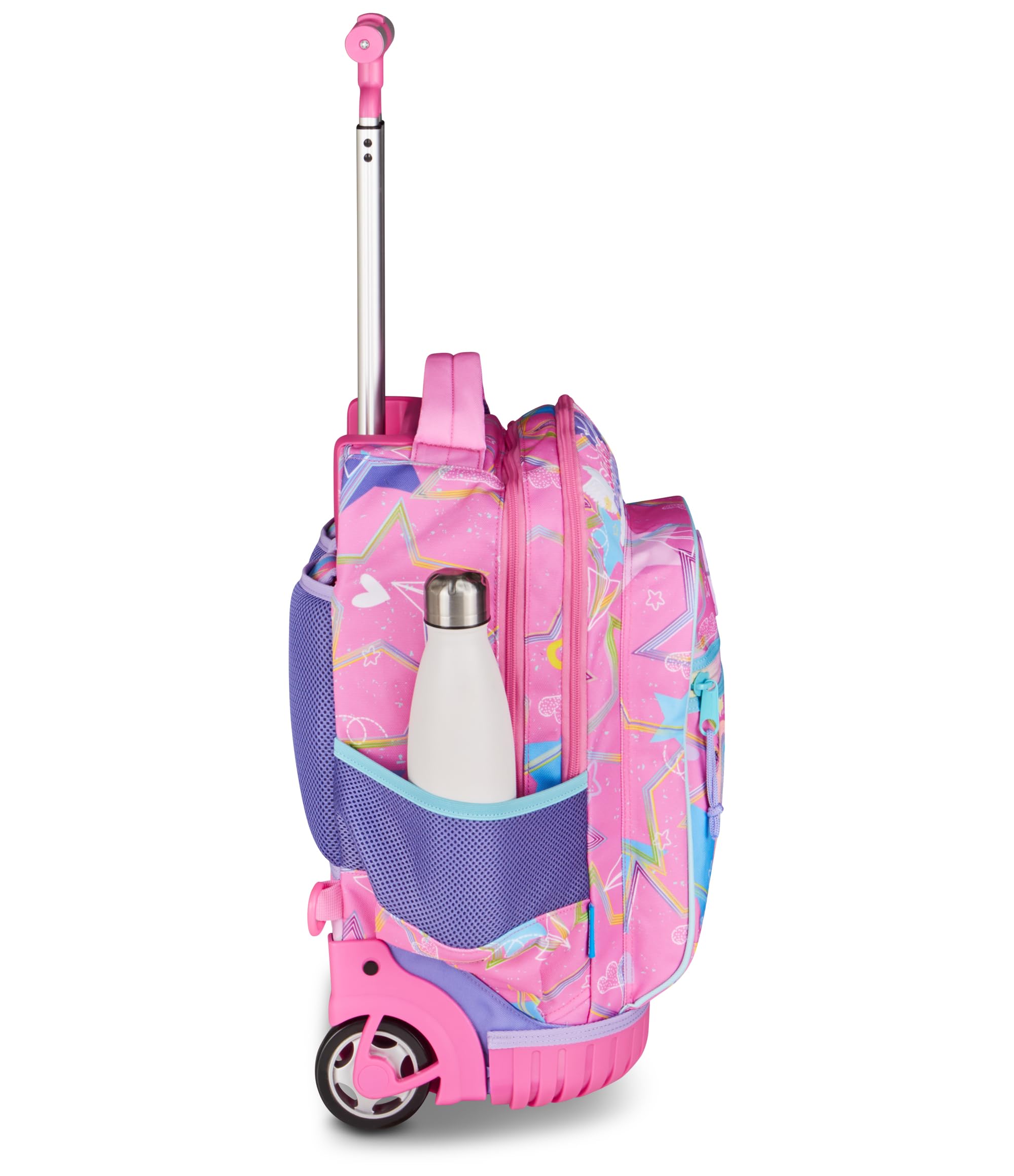 Mitama Zaino Trolley Run Maxi UniDream, Spallacci a scomparsa, Bambini e Bambine, Tasca Porta Borraccia, Doppio uso, lilla | Spallacci a scomparsa, Tasca Porta Borraccia, Doppio uso