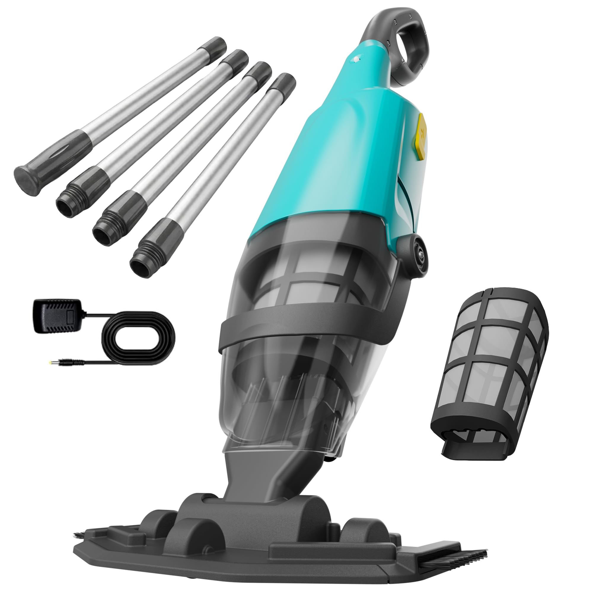 Aspirateur de piscine hors sol 221 cm balai manuel IPX8