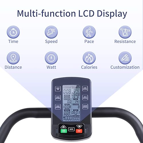 Miniatura 4 de RUNOW Caminadora curvada, caminadora motorizada no eléctrica para uso comercial y doméstico con personalización y ajuste de resistencia