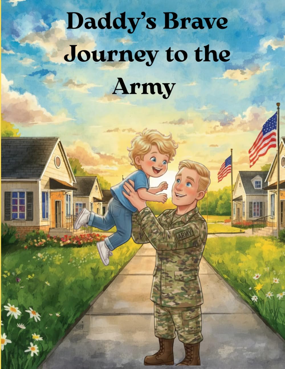 Daddy's Brave Journey to the Army: For Kids Learning What It Means When Daddy Goes Away to Serve in the Army