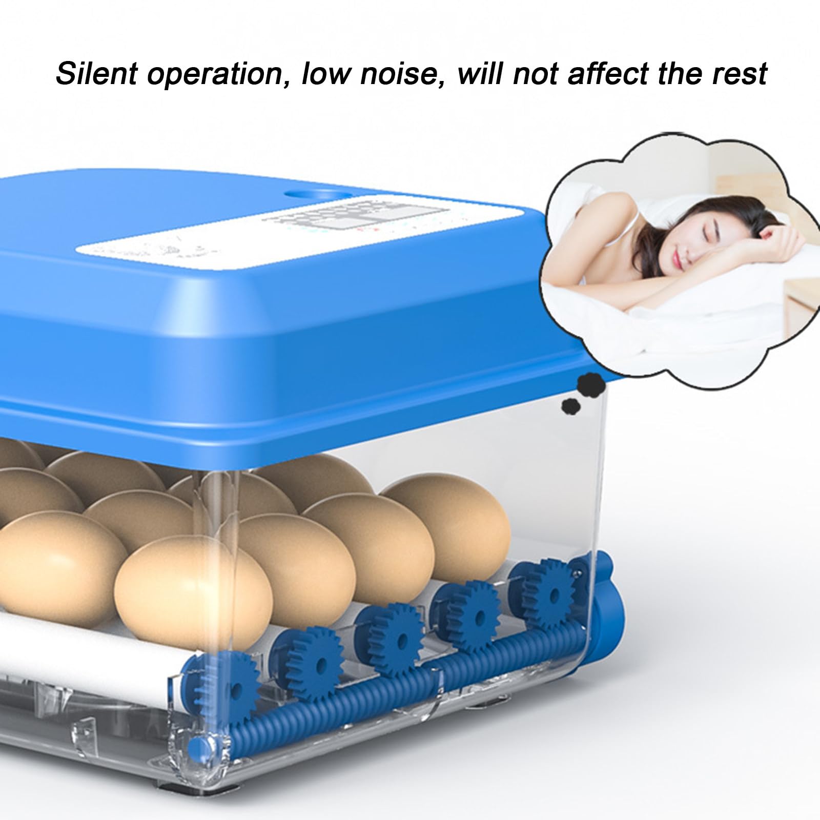 HKDQ 自動孵化器 360°転卵機能 Amazon.co.jp: Moongiantgo 全自動孵卵器 ふ卵器 専用ボトル付き