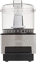 Vista 2 de Cuisinart Mini PREP Custom - Procesador de Alimentos, 2.63 tazas, color plateado Acero inoxidable