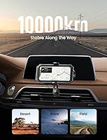 Vista 7 de LISEN Soporte universal para teléfono celular para iPhone [Disfruta de no bloquear], soporte universal para teléfono de ventilación para automóvil