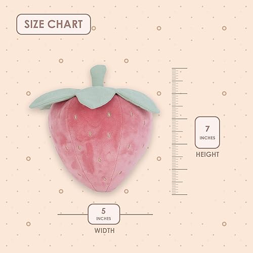 Miniatura 3 de MON AMI Juguete de peluche suave de bayas  7 pulgadas, juguete de frutas estrujable hecho a mano  perfecto para decoraciónjuegoregalos