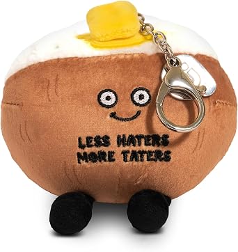 Punchkins Bag Keychains, Plush Accessory and Hanging Decoration for Purse, Handbag, Backpack, Funny Meme Gift
