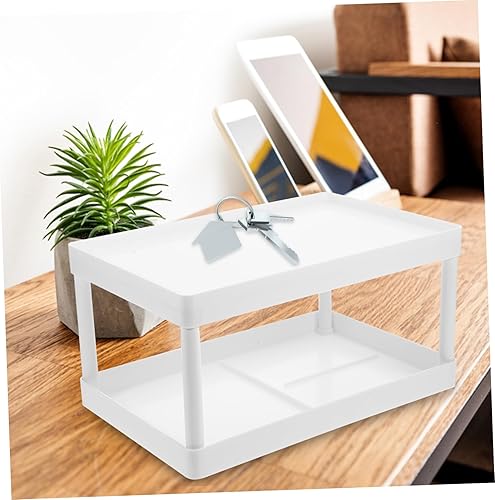 Miniatura 8 de Cabilock El estante plano del almacenamiento del diseño fácil instala la estantería multifuncional limpia del almacenamiento