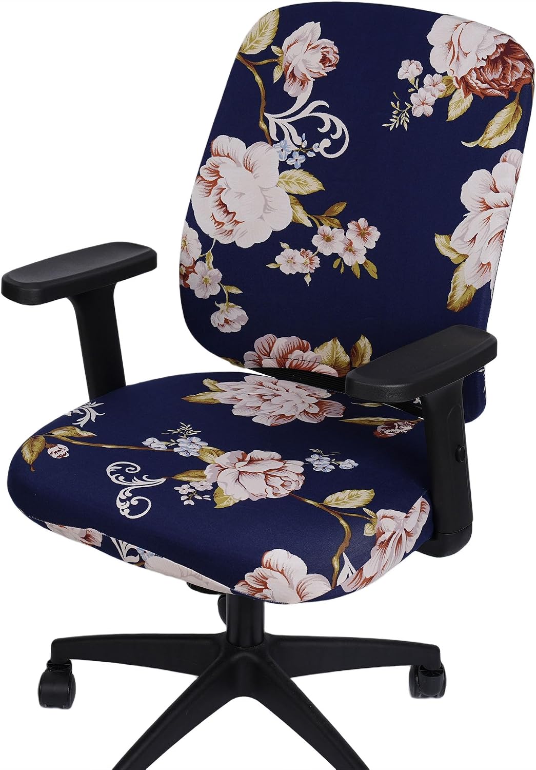 Melaluxe Computer Office Chair Cover - Protective & Stretchable Universal Chair Covers Stretch Rotating Chair Slipcover