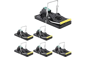 Mouse Trap That Work - 6-Pack Humane Power Mouse Catcher