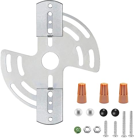Ecudis Lighting Adjustable Crossbar With Screws And Nuts Multifunctional Ceiling Light Bracket Light Fixture Crossbar Plate For Mount Wall Light Close To Ceiling Light Chandelier Amazon Com