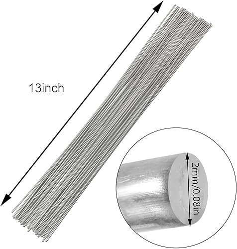 Miniatura 2 de Varilla de soldadura de cobre y aluminio, 20 unidades, alambre de núcleo de soldadura a baja temperatura, varillas de reparación multiusos para