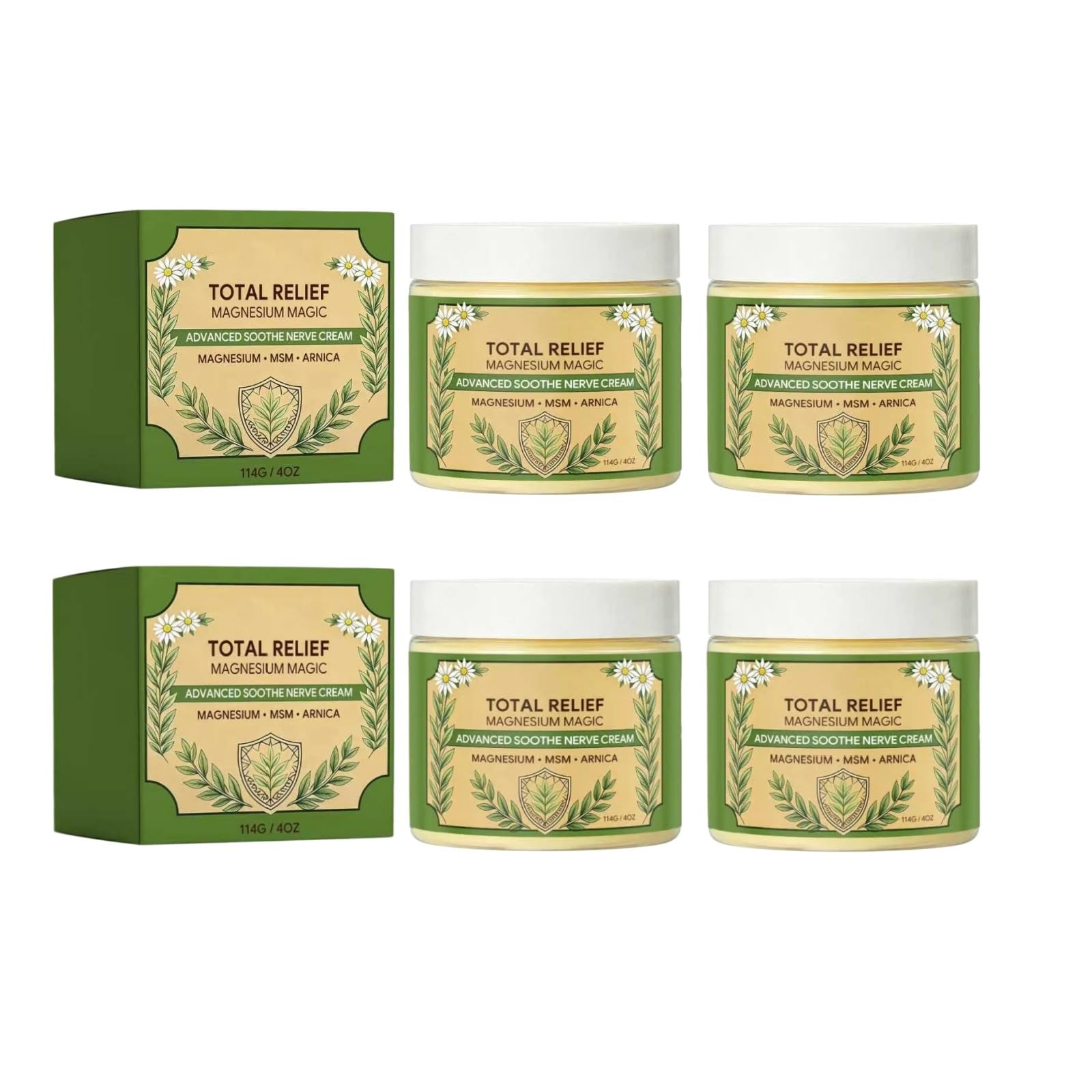 114g Muscolo Relief Cream, Non-Greasy Soothing Night Lotion