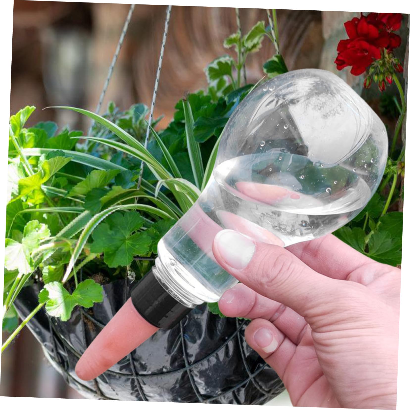 HEMOTON 4 Ensembles Dispositif D'arrosage Automatique pour Mis en Pot Arrosage À Plantes D'intérieur Pointes D'ampoule D'arrosage des Plantes Céramique 2 Pièces * 4
