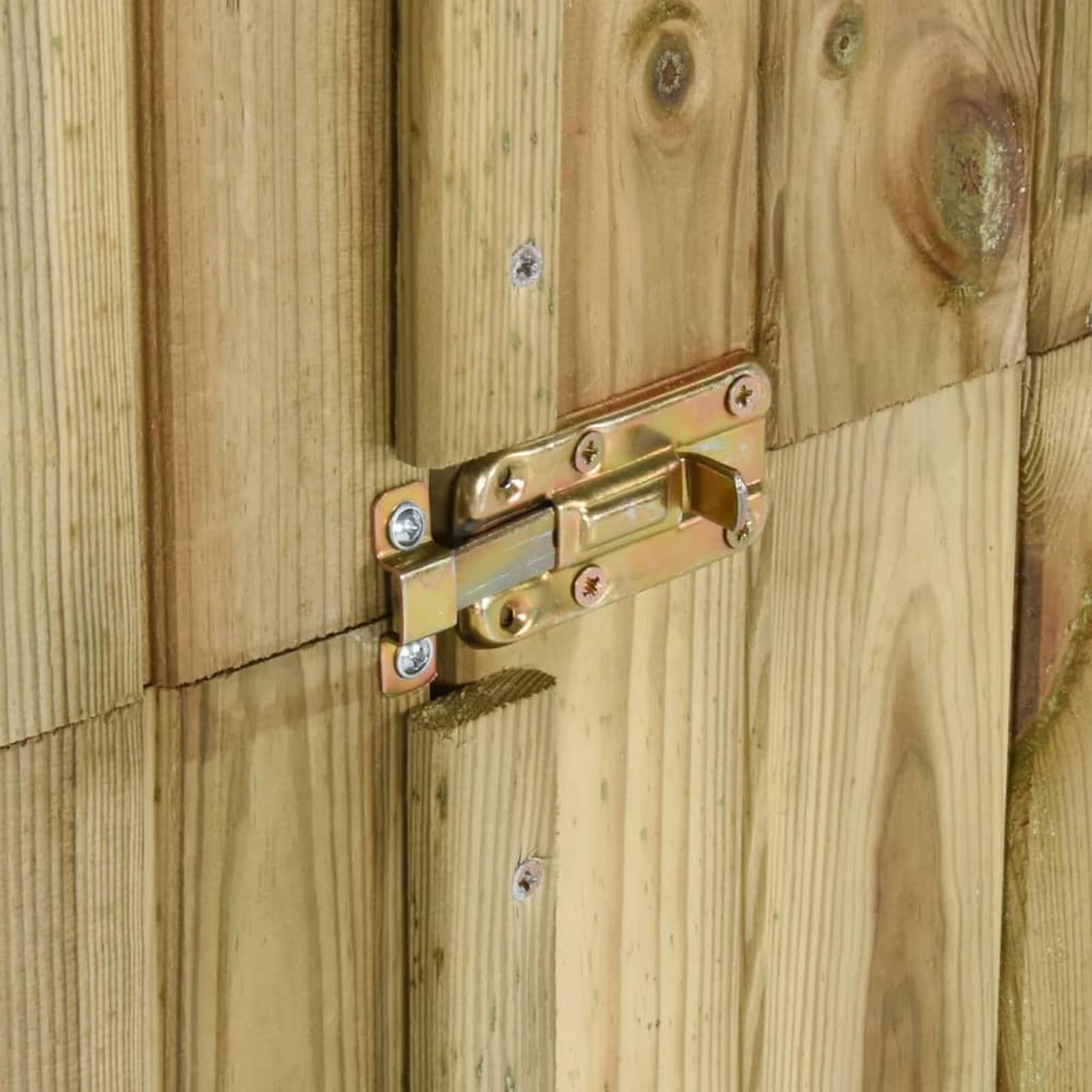 Gecheer Capanno per Attrezzi in Legno,Capanno,Cappannone,da Giardino,per Esterno,Capanno da giardino,Capanno in legno,Capanno Casetta in legno,Casetta da Giardino,Capanno Casetta Attrezzi,85x48x177 cm