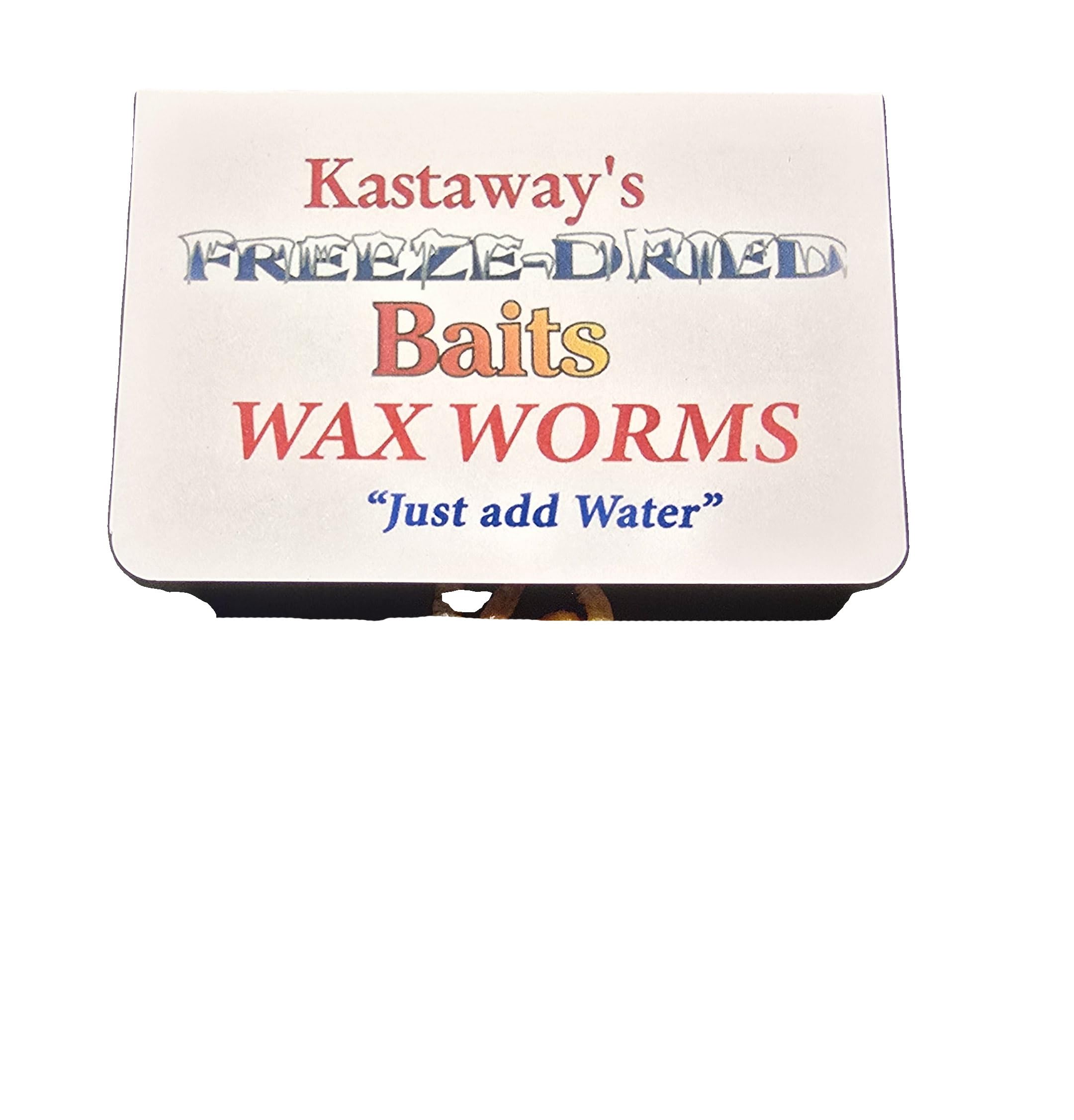 Kastaway's Freeze-Dried Wax Worms Pouch