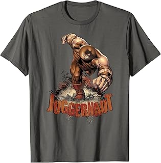 Marvel X-Men The Juggernaut Grunge Smash T-Shirt T-Shirt